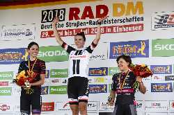 Deutsche Meisterschaft 2018 Radsport Frauen Strasse in EInhausen