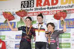 Deutsche Meisterschaft 2018 Radsport Frauen Strasse in EInhausen