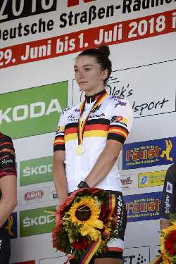 Deutsche Meisterschaft 2018 Radsport Frauen Strasse in EInhausen